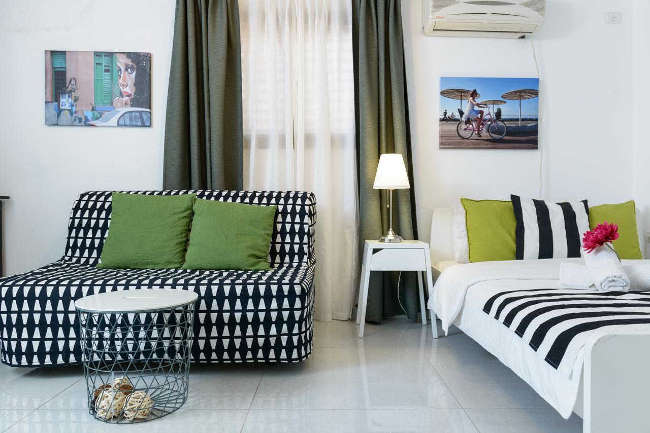 Studio & Apartments On The Beach By Aspentlv Tel Aviv Eksteriør billede