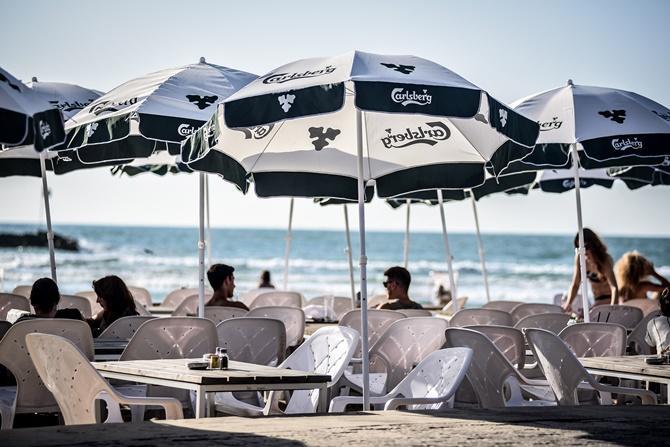 Studio & Apartments On The Beach By Aspentlv Tel Aviv Eksteriør billede