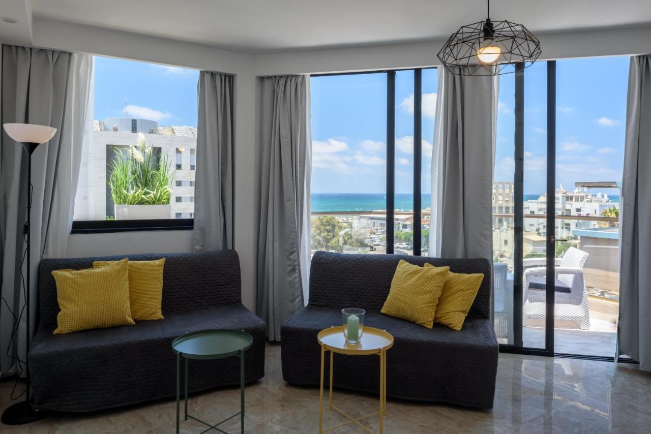 Studio & Apartments On The Beach By Aspentlv Tel Aviv Eksteriør billede